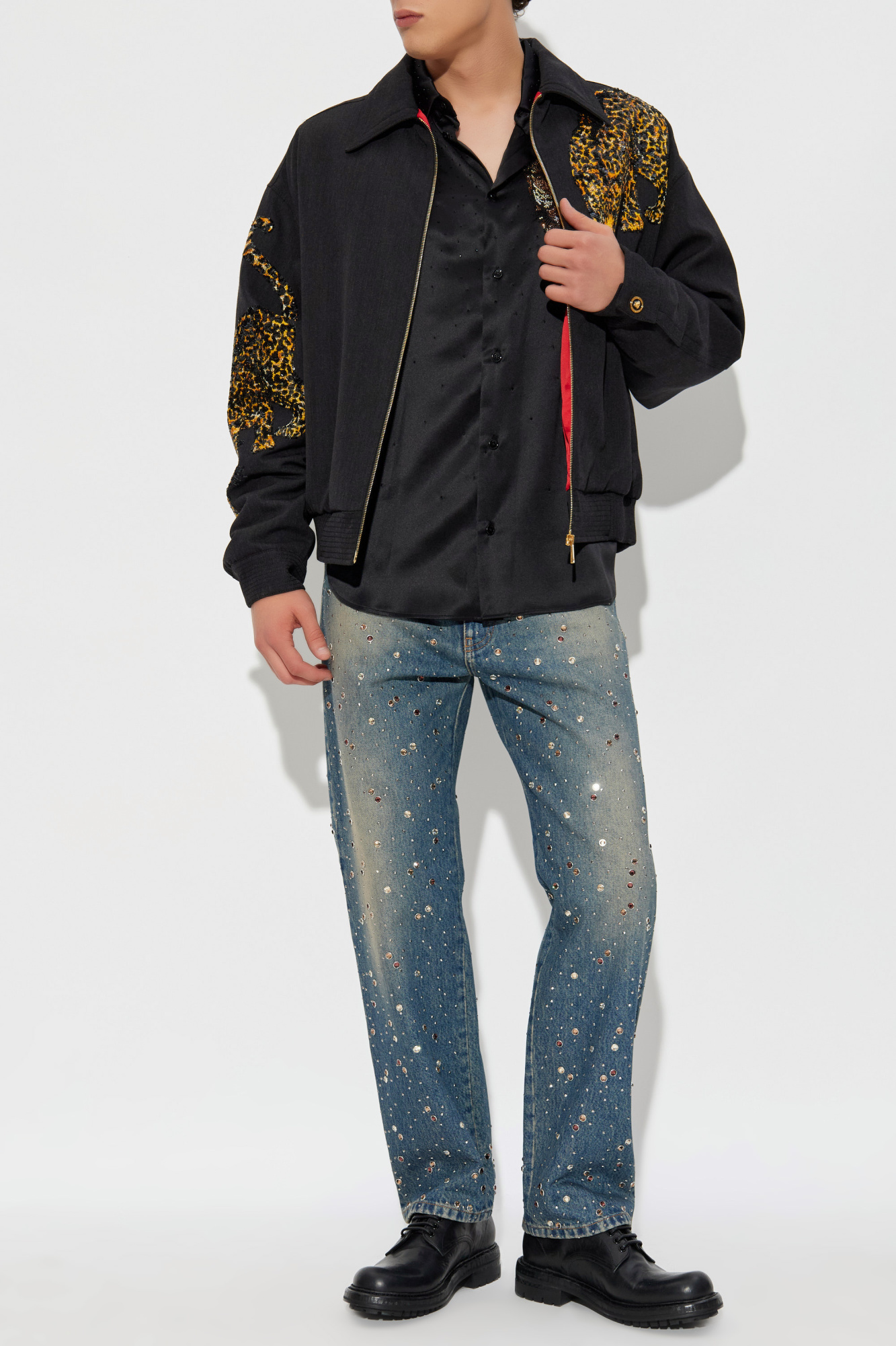 Versace Jacket with appliqué | Men's Clothing | Vitkac
